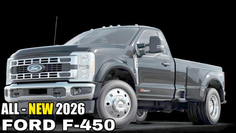 New 2026 Ford F-450 Super Duty Specs: Unparalleled Power and Capability