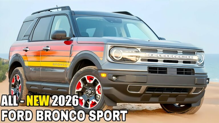 The 2026 Ford Bronco Sport: Price, Performance, and Everything You Need to Know