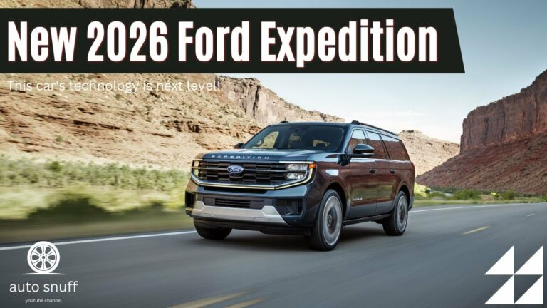 Unveiling the 2026 Ford Expedition EL: A Comprehensive Redesign for Unparalleled Adventure