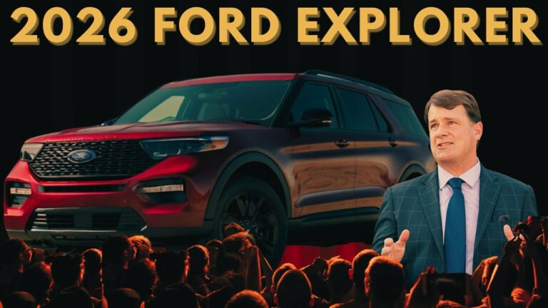 Unveiling the 2026 Ford Explorer: A Bold New Chapter in Midsize SUV Excellence