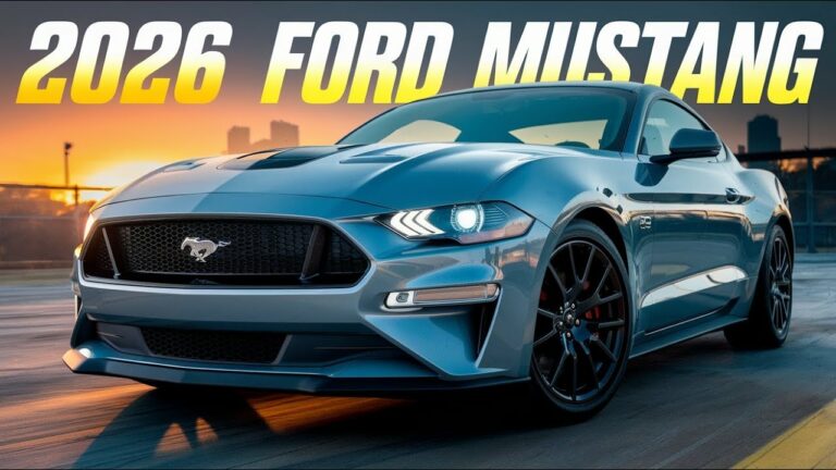 Unveiling the New 2026 Ford Mustang: A Masterpiece of Modern Muscle